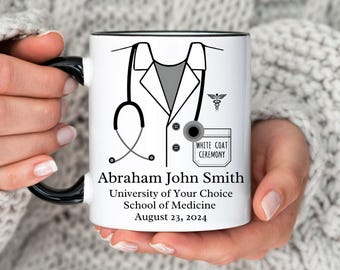 White Coat Ceremony Gift First White Coat Medical Student Pinning Ceremony Gift White Coat Momento White Coat Gift PT White Coat DDS Gift