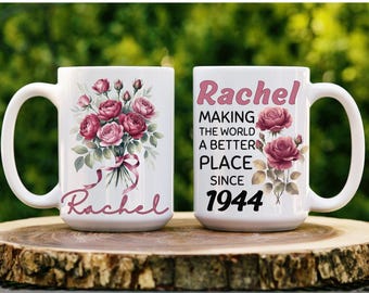 81st Birthday Mug, 82nd Birthday, 83rd Birthday, 84th Birthday, 85th Birthday, 86th Birthday, 87th Birthday, 88th Birthday, 89th, eighty mug