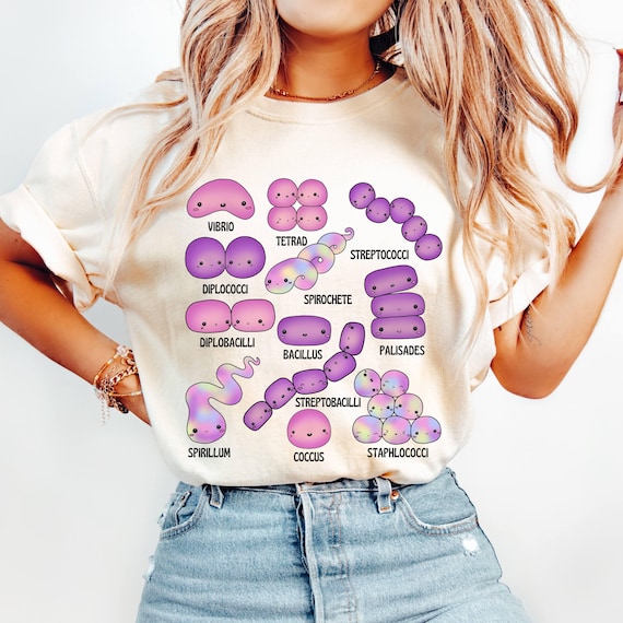 Comfort Colors® Bacteria Shirt, MLS, Medical Technologist, Microbiologist shirt, Infection Control, Infectious Disease, Microbiology Shirt