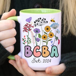 BCBA Gift, BCBA Mug, Behavior Analyst Mug, Funny Unicorn Mug, Therapist Mug, Gifts For bcba, Graduation Gifts, ABA Therapist, Behavior Tech