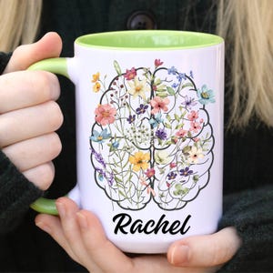Neuroscience Mug, Brain Surgeon Mug, Neurology, Neuro ICU Nurse, Brain Doctor Gift, Brain Surgery, Mental Health, Behavior, Psychologist Mug