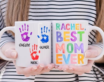 Mom Mug, Mama Mug, Mommy Birthday, Mothers Day, Gifts from Children, Personalized Mom Cup, Custom Mama Cup, Best Mom Gifts with Kids Names