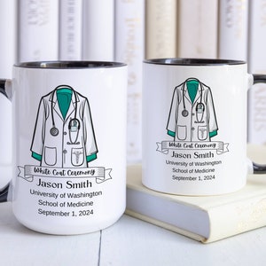 Witte jas ceremonie cadeau eerste witte jas medisch student speldceremonie cadeau witte jas Momento witte jas cadeau PT witte jas DDS cadeau