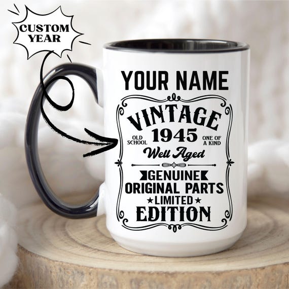 80th Birthday Gifts Vintage 1944 Hat Men Est 1944 80th Birthday 並行輸入品