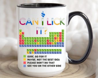 Coffee Mug, Periodic Table Funny Chemistry Teacher Gift, Science Geek Gift,  11oz, 15oz, Novelty Tea Cup, Unique Office Gift, Birthday Gift - Etsy