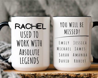 Coworker Leaving Coffee Mug,  Farewell Coworker, Leaving Job Gift, Good Luck Bye, Funny Retirement Gift For Women Men, Co-worker Goodbye Mug
