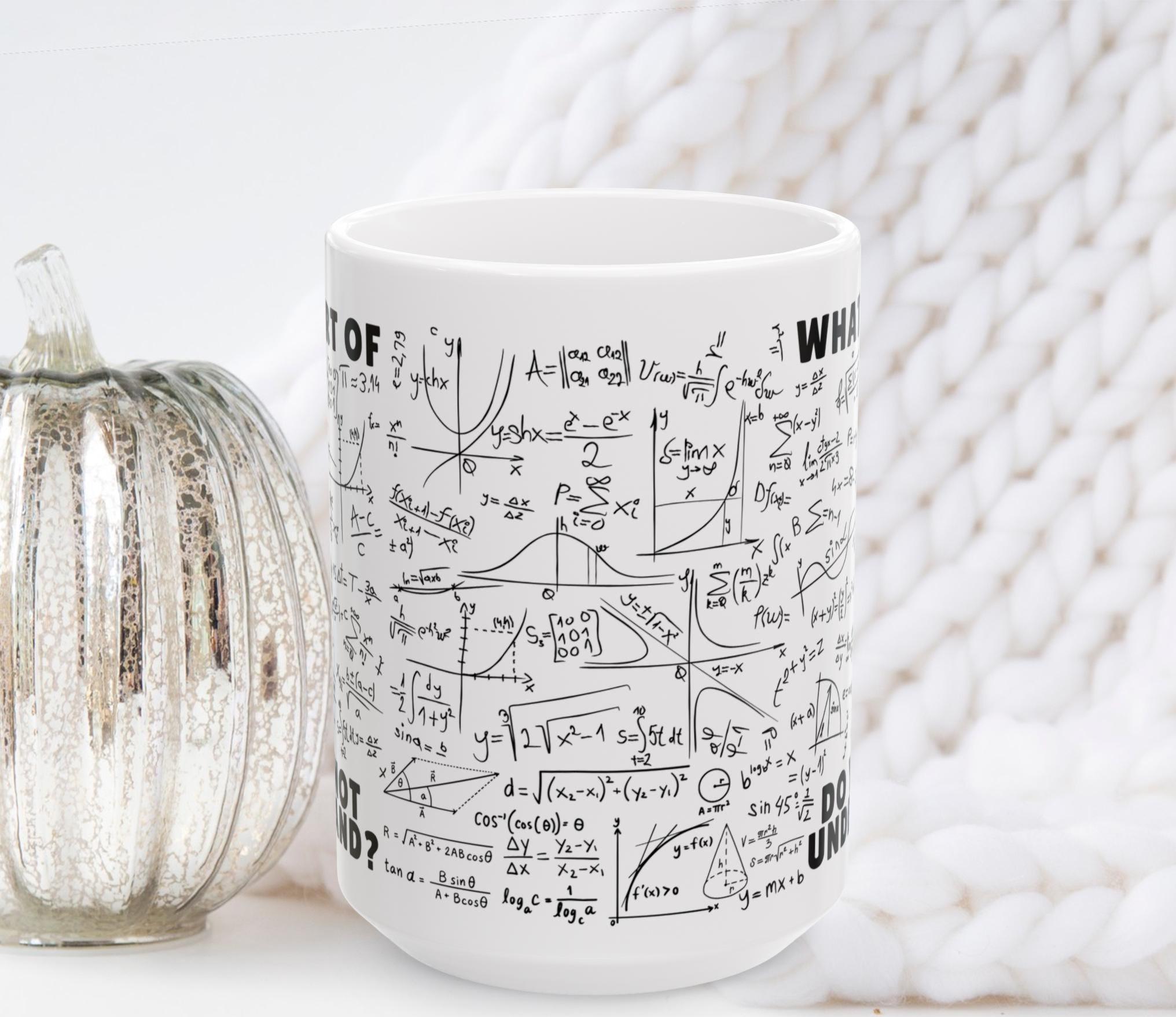 Funny Math Mug, Personalized Gift for Math Teacher, Calculus Mug ...