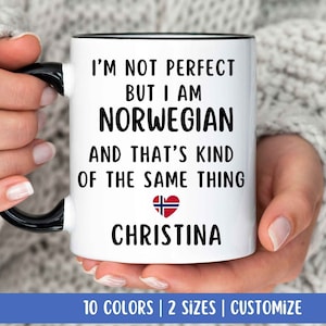 Norwegian Mug, Norwegian Gift, Gift for Norwegian, Norway Gift