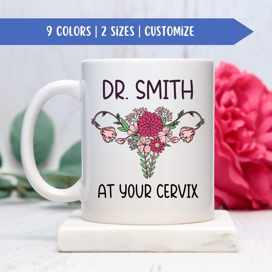 Funny OBGYN Mug Personalized OBGYN Coffee Cup Dr Custom Name at Your ...
