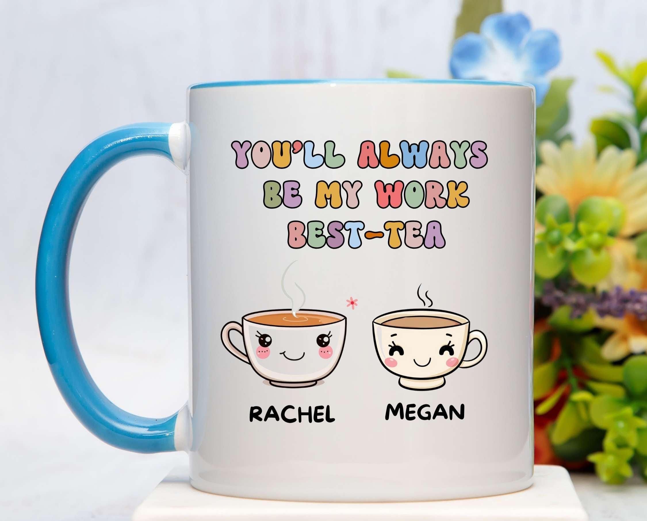 Personalized Work Personalized Work Bestie Gift, Coworker Leaving Gift, Custom Work ...