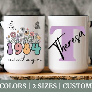 41st Birthday Mug, Vintage 1984 Mug, 41st Birthday Gift For Women, 41st Birthday Gift For Men, 41st Birthday Friend, 41st Birthday Woman
