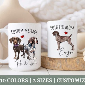 German Shorthaired Pointer Gifts, German Shorthaired Pointer Mom, GSP, German Shorthaired Pointer Mug, GSP Mug, German Shorthair Owner Gift