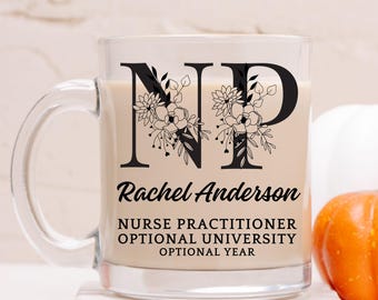 Custom Nurse Practitioner Mug, Personalized Nurse Practitioner Mug, Nurse Practitioner Gift, NP Coffee Cup, Gift For Nurse Practitioner Mug