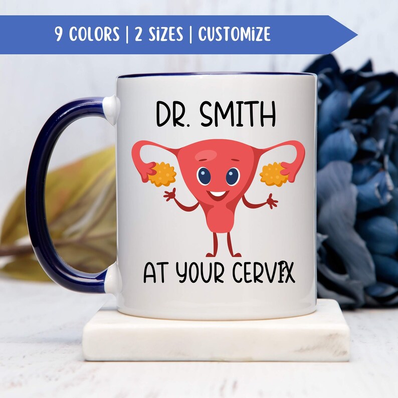 Funny OBGYN Mug Personalized OBGYN Coffee Cup Dr Custom Name at Your ...