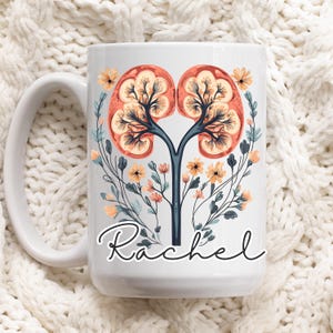 Personalized Nephrology Nurse Mug, Kidney Surgery Mug, Dialysis Tech Mug, Dialysis Nurse Mug, Kidney Doctor,  Nephrology Nurse, Hemodialysis