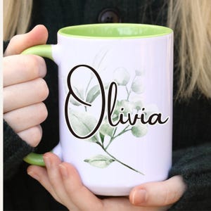 Personalized Mug, Custom Name Mug, Name Mug Personalized, Custom Coffee Mug, Personalized Coffee Mug, Personalized Name, Customize Leave Mug