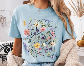 Cardiac Nurse shirt, Cardiovascular Tech, Cardiology sonographer, Perfusionists, CVICU, Cardiac Tech, Heart Surgery, CICU, Heart Shirt
