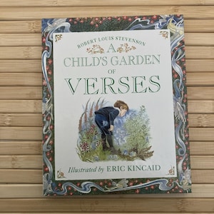 A child&#39;s garden of verses book- by Robert Louis Stevenson- Vintage- 1994