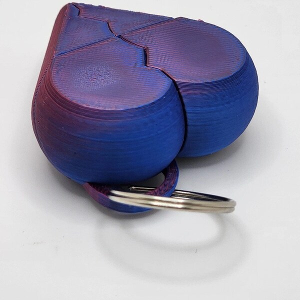 heart box keychain ( 3D printed )