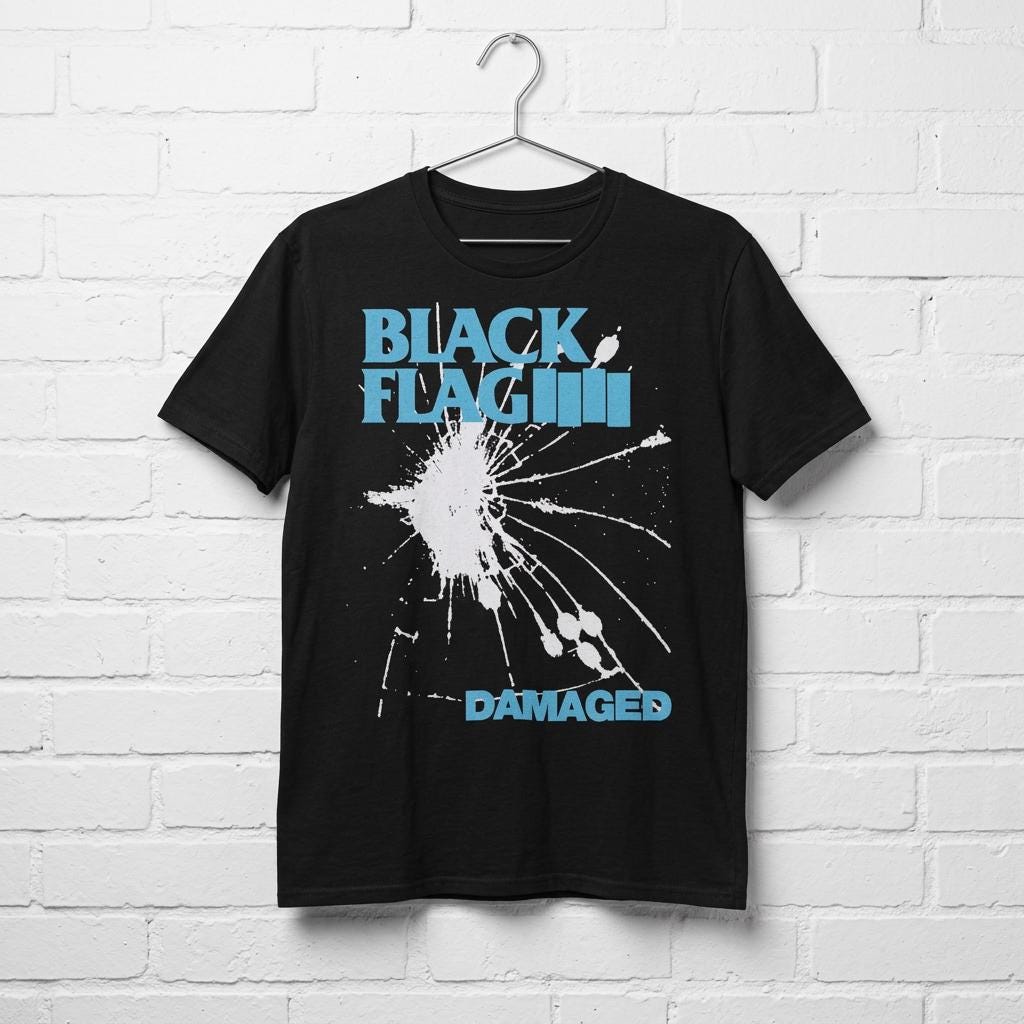 Black Flag Punk - Etsy