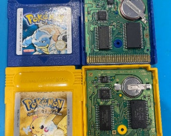 Nintendo Gameboy Battery Replacement. Game Cartridge Refurbishment & Save backup.