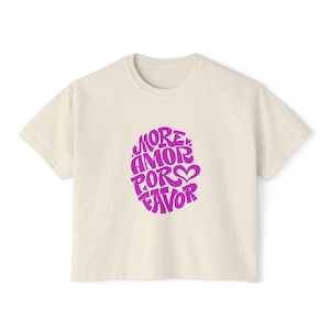More Amor - Boxy Tee