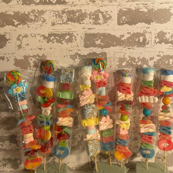 10+ Candy Kabobs