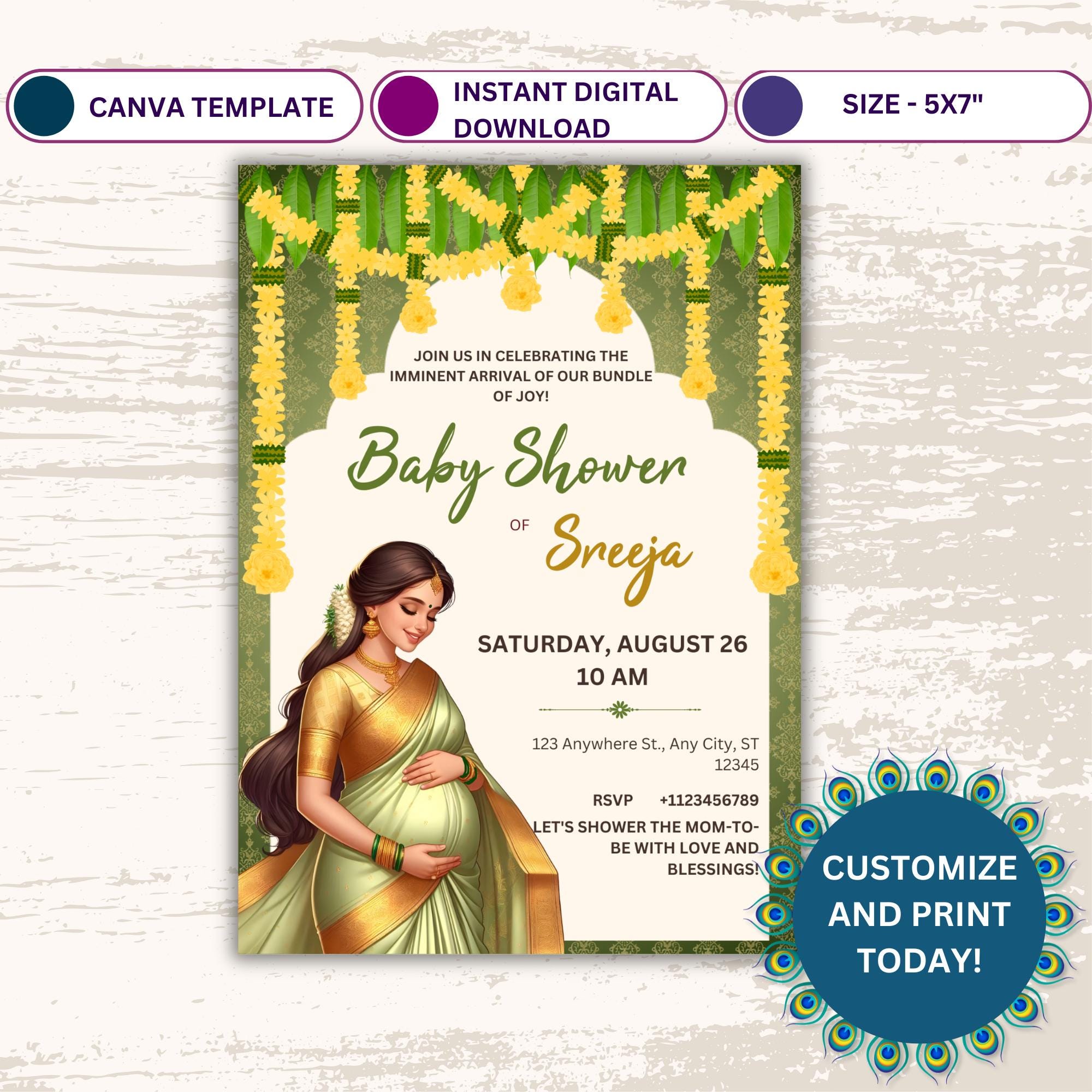 sreemantham-invite-for-your-indian-baby-shower-valaikappu-or-godh-barai-or-seemantham-invitation-cards-instant-download-etsy