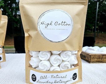 All-Natural Laundry Detergent Tablets