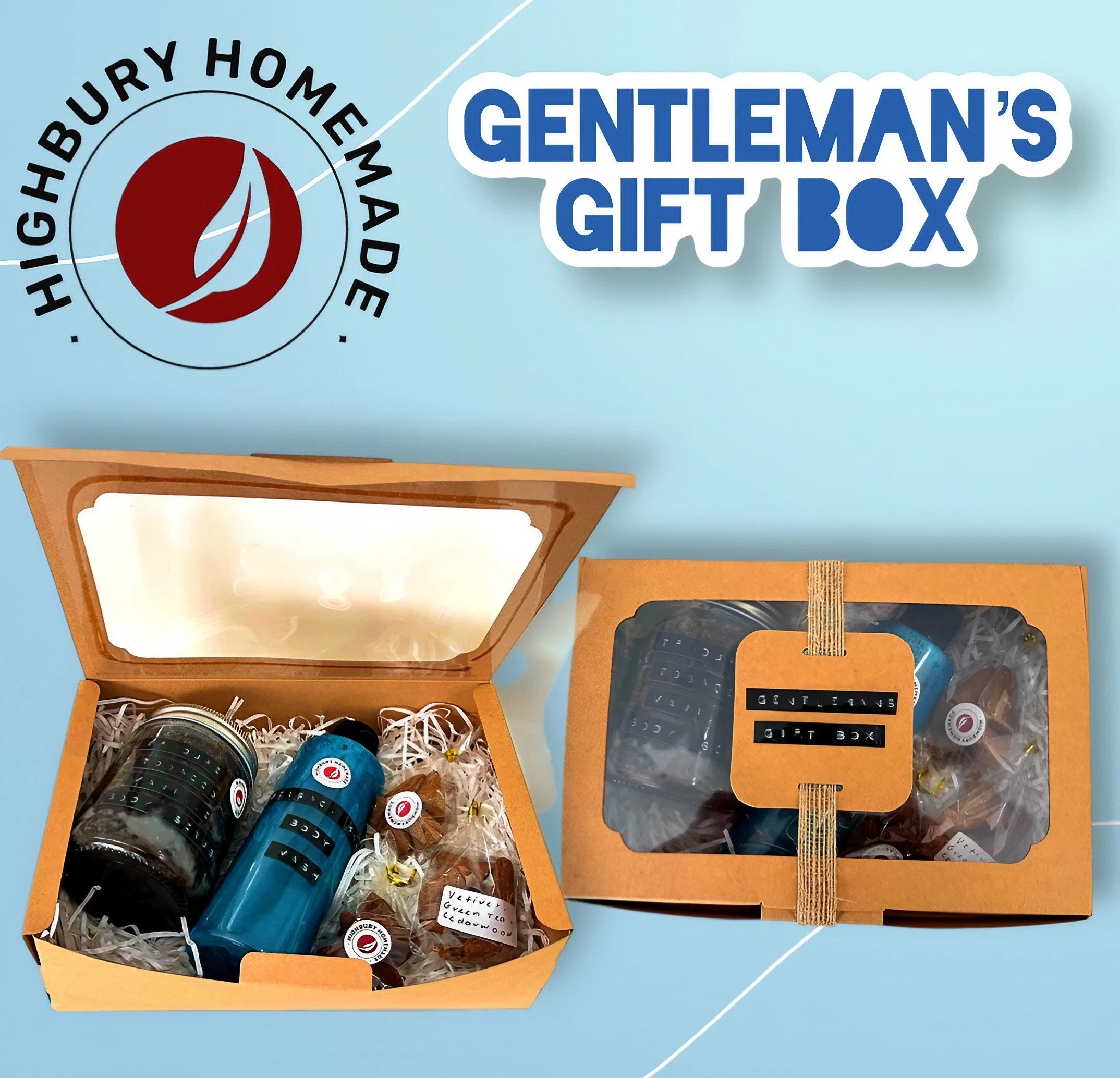 Men's Fishing Gift Box / for Him / Men's Birthday / Camping Boxes