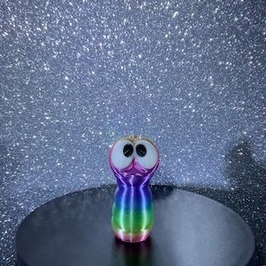 Sherm The Worm Figurine - 3D Printed Pal