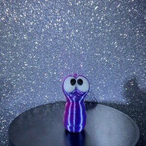 Sherm The Worm Figurine - 3D Printed Pal