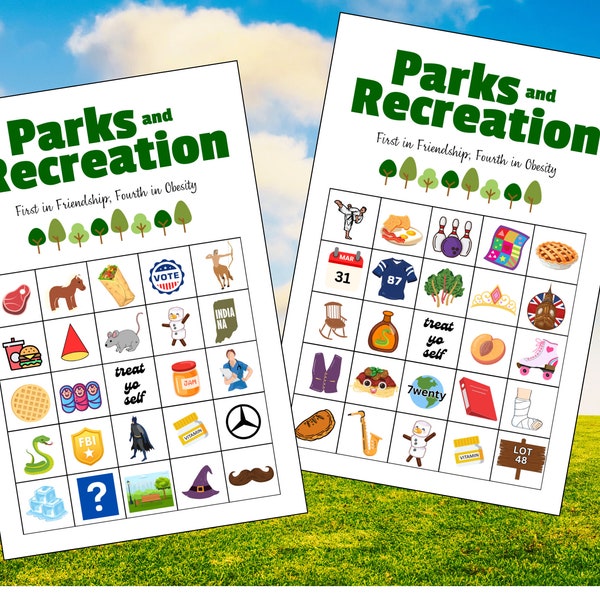 Parks and Recreation Bingo