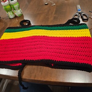 Crochet adjustable women&#39;s tank top