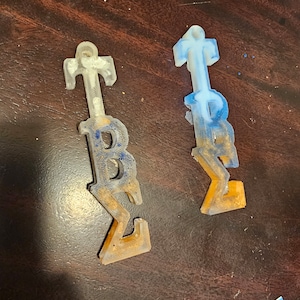 Tau Beta Sigma keychain/tiki