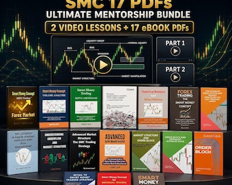 Market Structure PDF, SMC Trading Course With 2 Video Lessons And 17 Guides