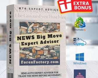 MT4 Expert Adviser | Neuigkeiten Big Move Auto Trading Roboter (Digitaler Download)