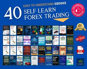40 Forex Trading eBooks Bundle PDF | Preis Aktion Fibonacci Technische Bewertung | Digitaler Download