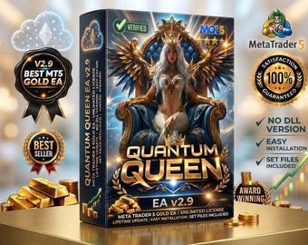 Quantum Queen EA v2.9 - XAUUSD Gold Handelsrobot für MetaTrader 5