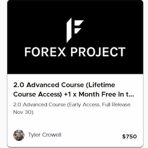 Master Forex Trading: The Forex Project Course | Advanced Online Strategies, Risk Management & Mentorship for Financial Freedom