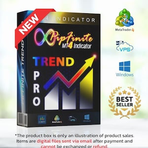 PipFinite Trend Pro MT4 Indicator: Non-Repaint Forex Signals, Expert Advisor (Digital Download) image 1