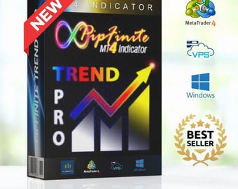 PipFinite Trend Pro MT4 Indikator: Forex Signale ohne Repaint, Expert Adimmer (Digitaler Download)