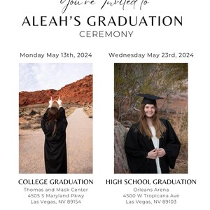 Personalized Graduation Invite/Announcement
