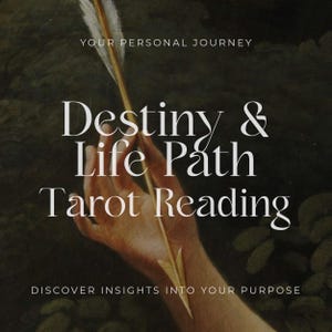 Schicksal und Lebensweg Tarot Legung | Zukünftige Einblicke | Personalisierte Tarot Einblicke