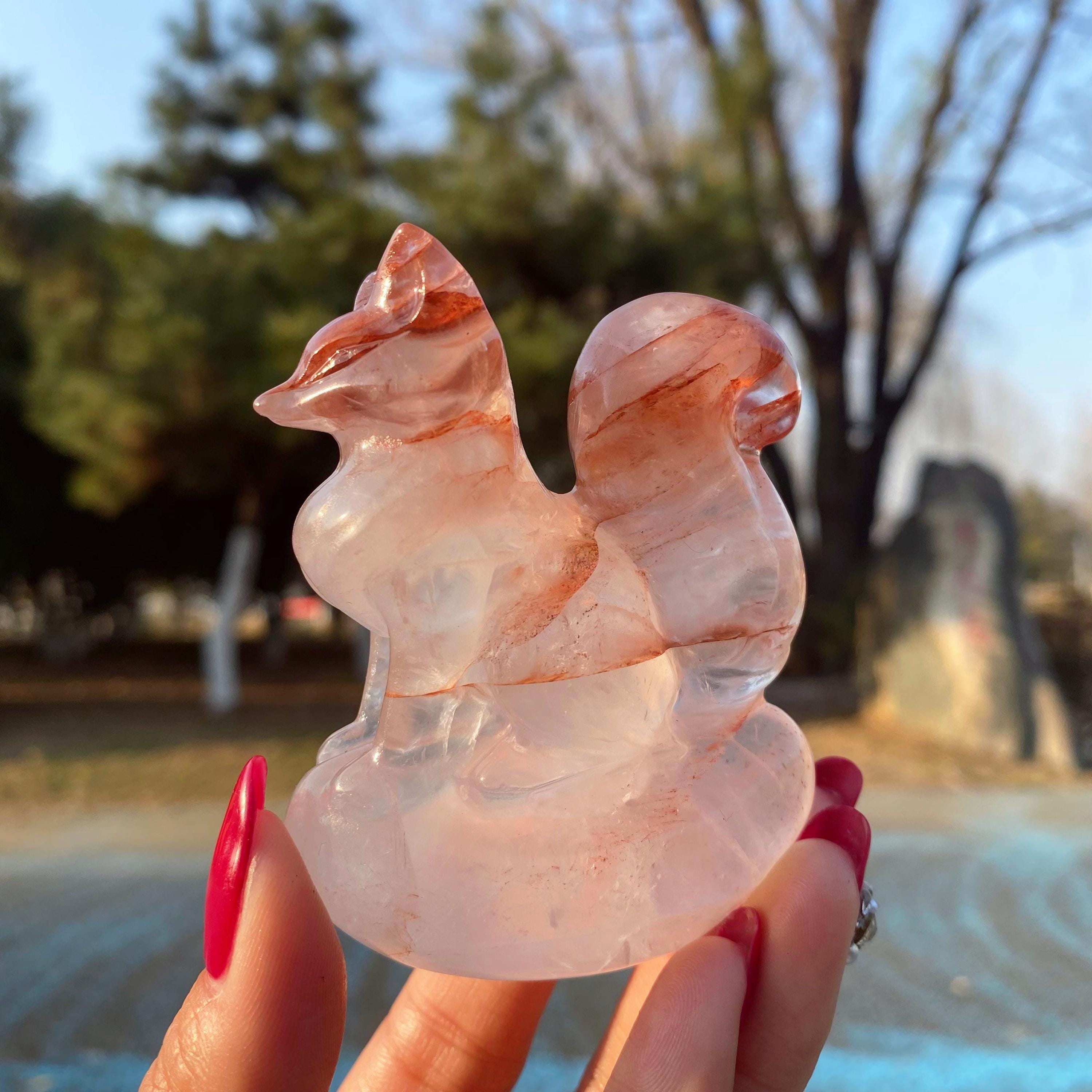 流体アート九尾置物 Nine tailed fox statue - Etsy 日本