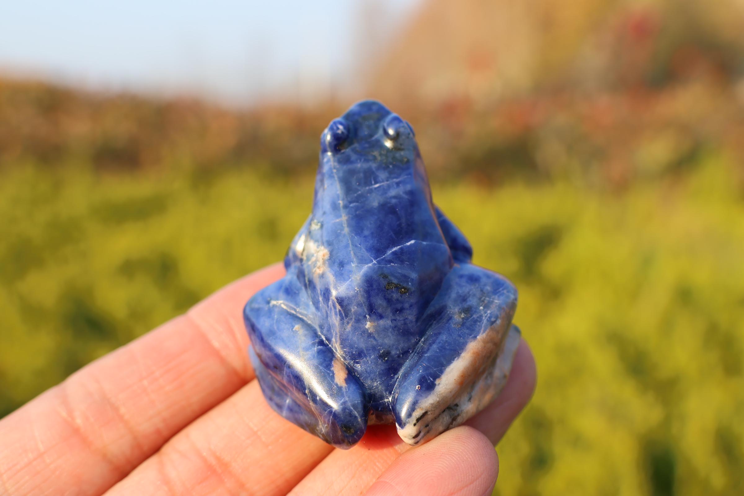 ☆ソーダライト＆オーロラクォーツ ロザリオ☆ Sodalite & Quartz 2