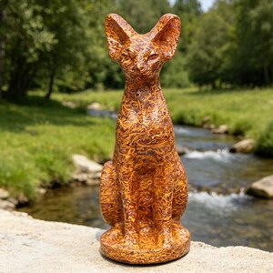 Quartzos Jade Sphynx Katt Kristallskulptur, Handskuren Hårlös Katt, Reiki Healing Dekor, Kristallgåvor