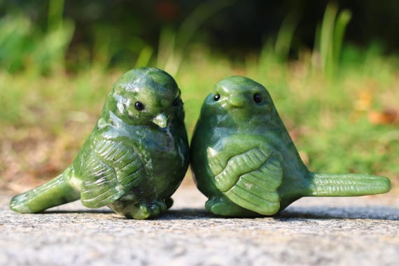 2.4" Natural jade bird,Quartz Crystal Carved ,Crystal Heal Reiki,Home decoration,Crystal Sculpture,Mineral,Crystal Gifts