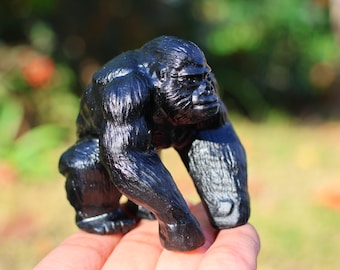 BOXED Swarovski Crystal YOUNG GORILLA With Bananas #273394 - Etsy