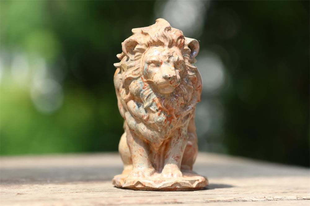 Stone lion statue - Etsy 日本